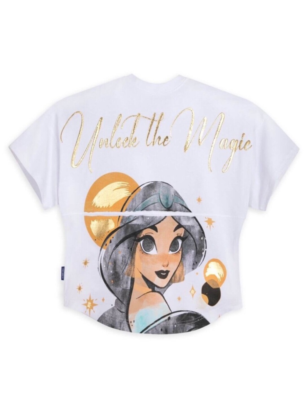 Disney Spirit Jersey Jasmine Unlock The Magic Short Sleeve XS